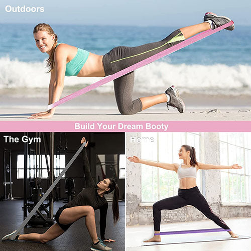Pilates Long Fabric Loop Bands
