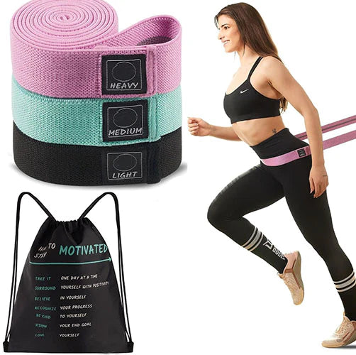 Pilates Long Fabric Loop Bands
