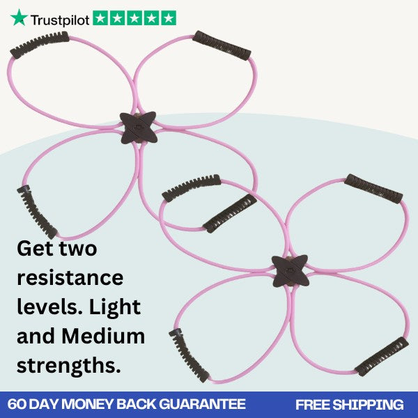 Reformer Bands Bundle (Light & Medium Strength)