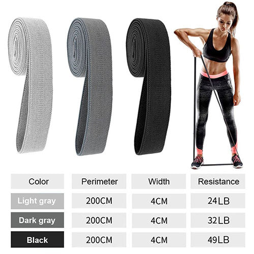 Pilates Long Fabric Loop Bands