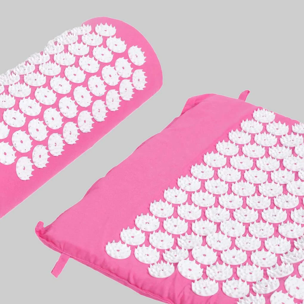 Acupressure Mat and Pillow (free bag)